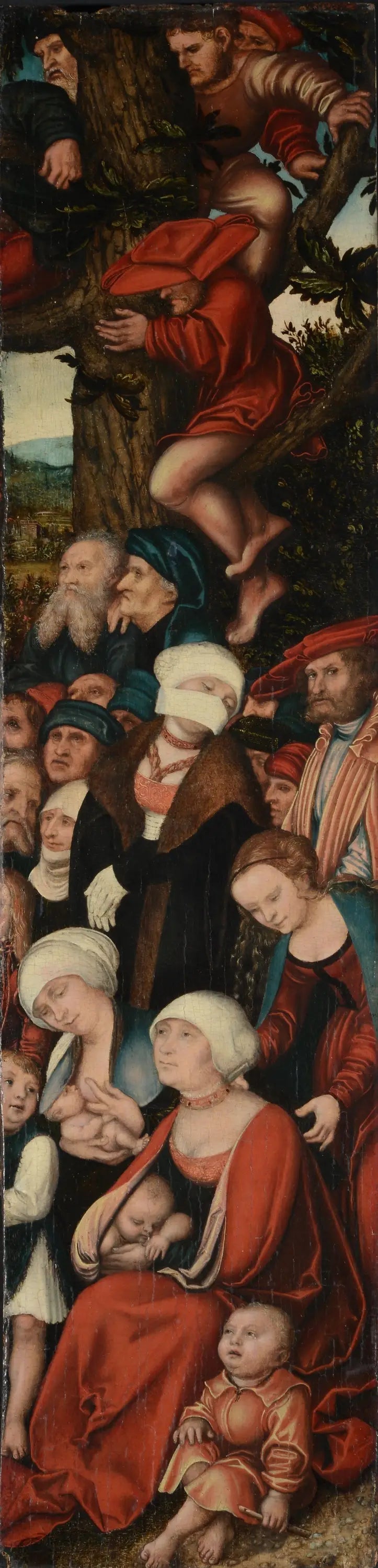Johannes Døberens Forkyndelse - Lucas Cranach den Ældre