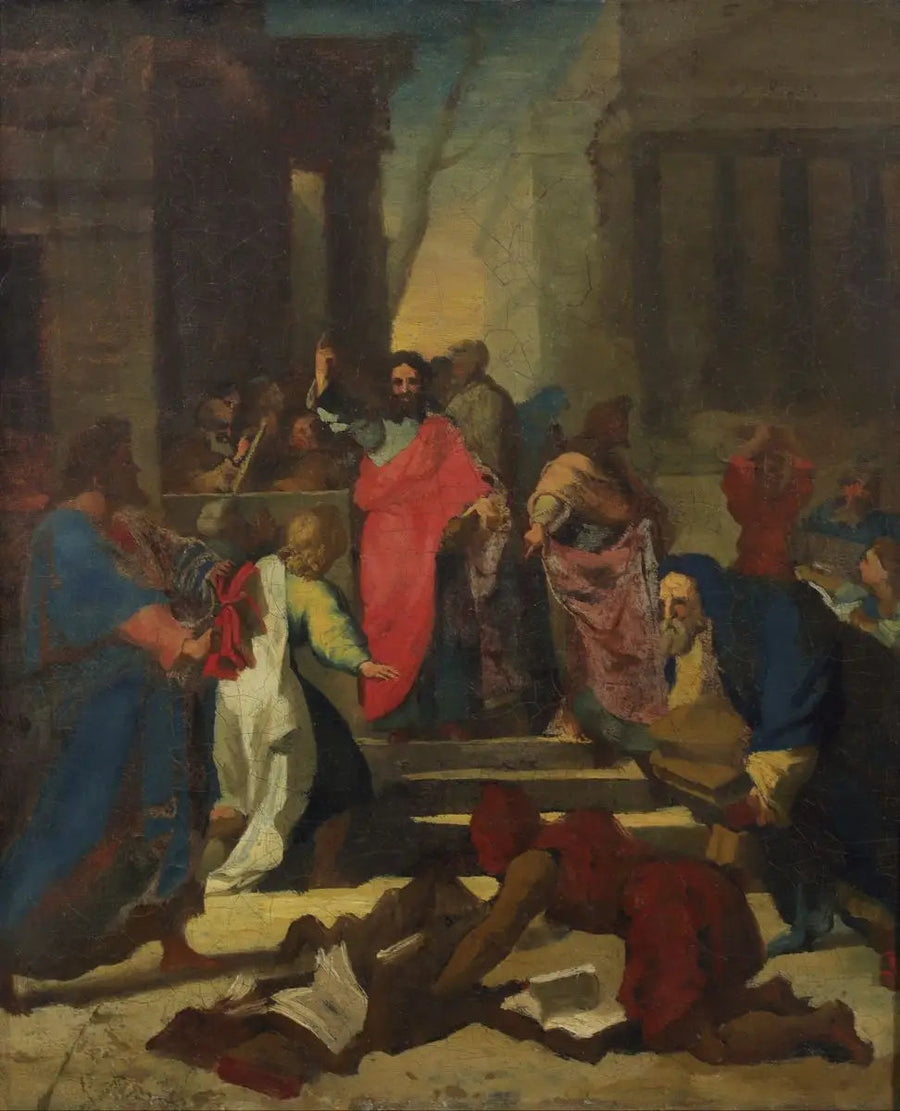 Paulus' prædiken i Efesos - Théodore Géricault