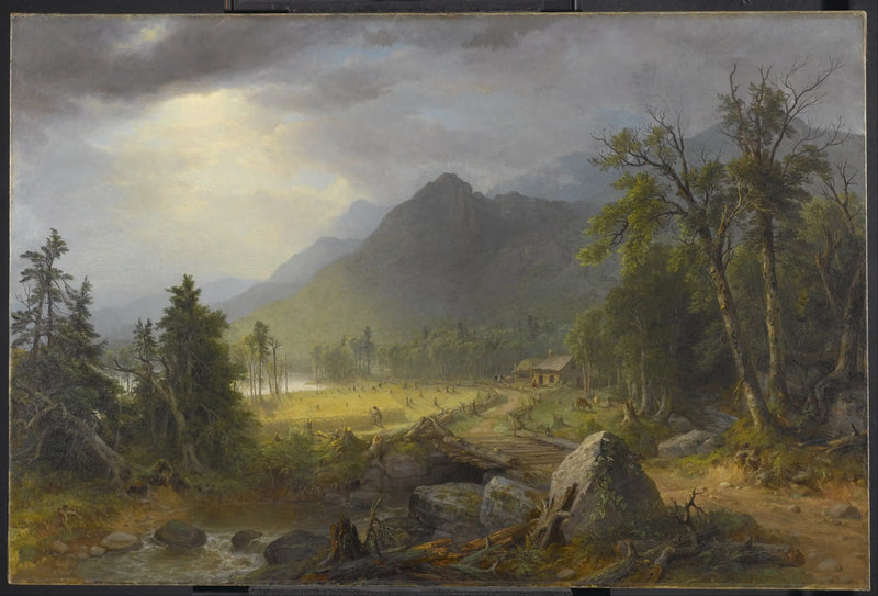 Den første høst i ørkenen - Asher Brown Durand