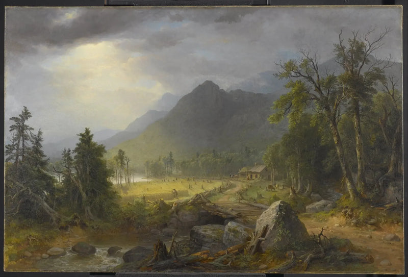 Den første høst i ørkenen - Asher Brown Durand