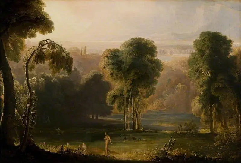 Èves første syn af Adam - John Martin
