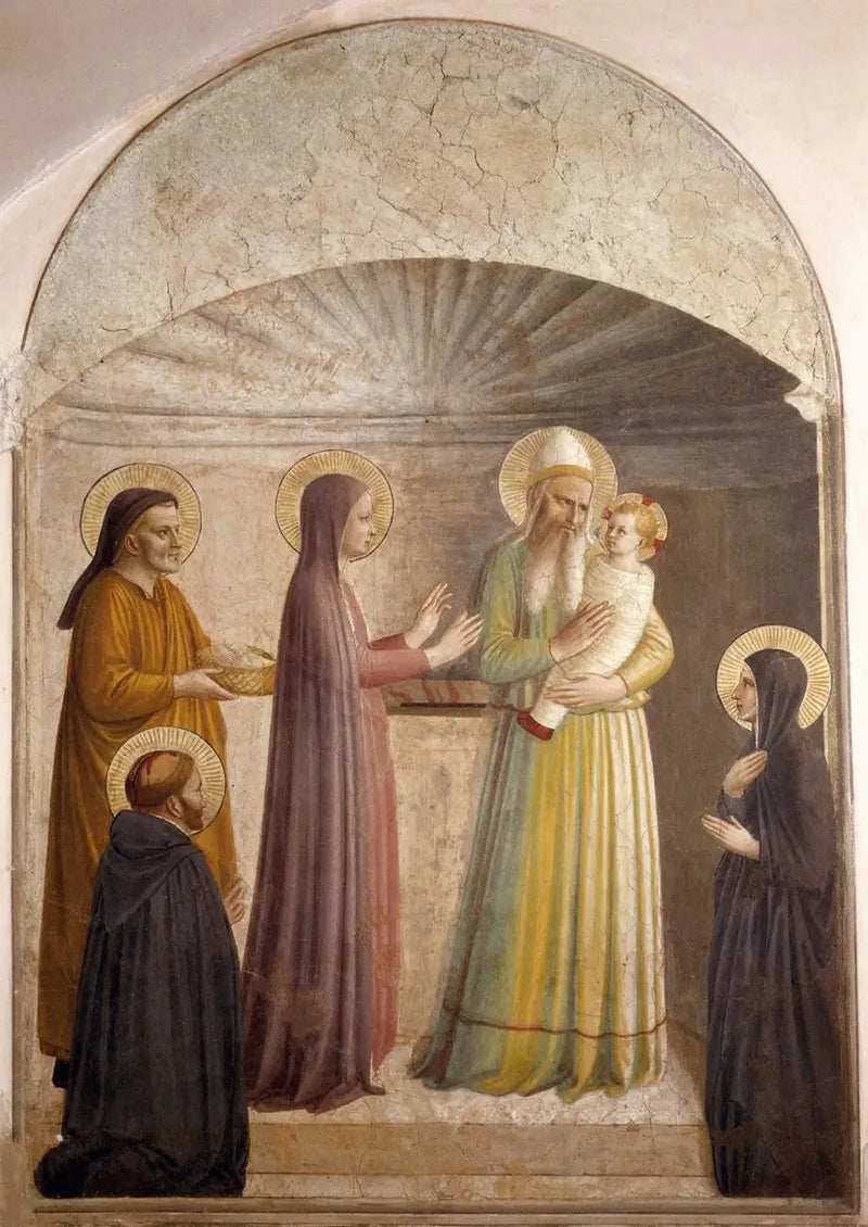 Præsentationen i Templet - Fra Angelico