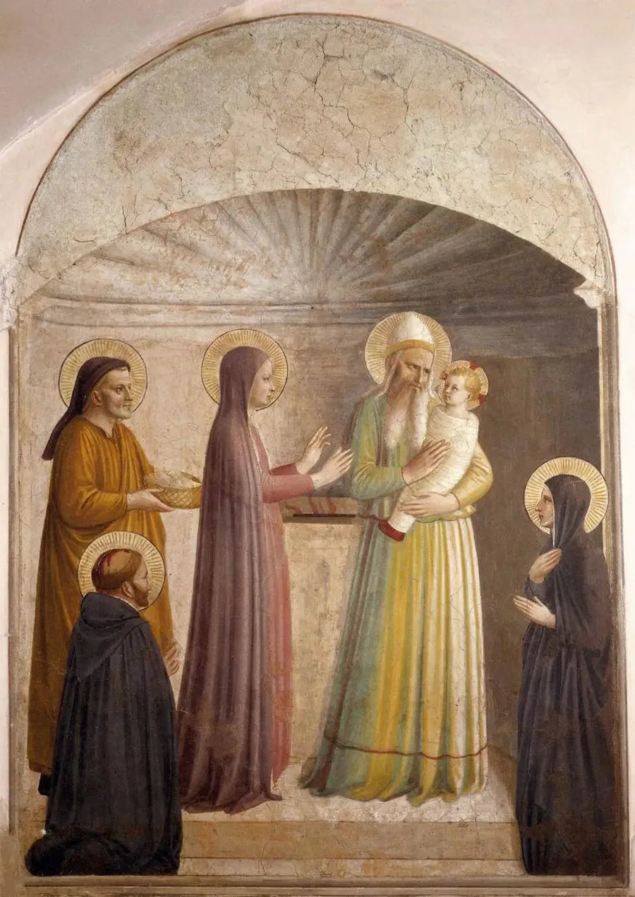 Præsentationen i Templet - Fra Angelico