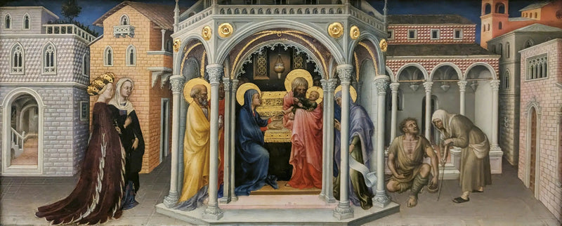 Tempelets Præsentation - Gentile da Fabriano