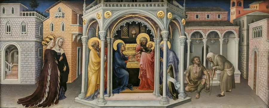 Tempelets Præsentation - Gentile da Fabriano