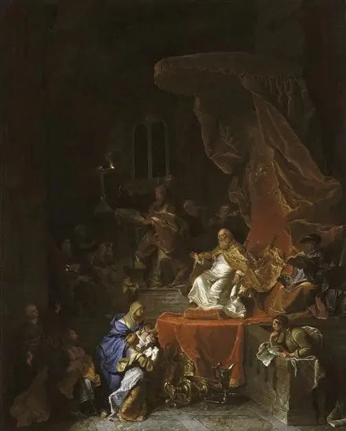 Præsentationen i templet - Hyacinthe Rigaud