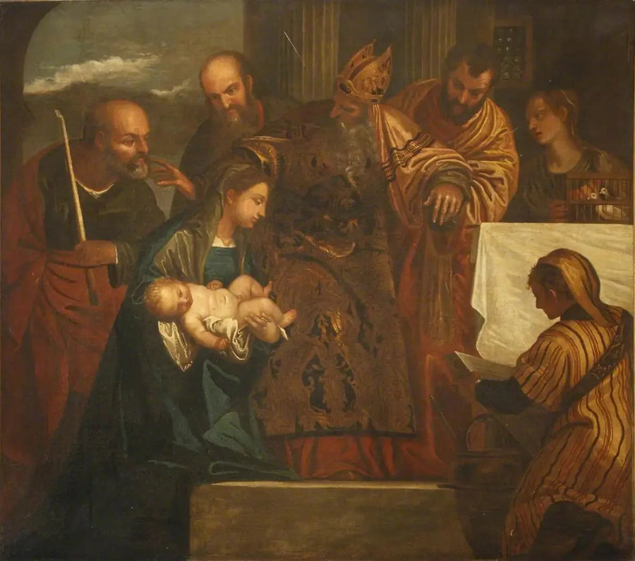 Præsentationen i Templet - Paul Véronèse