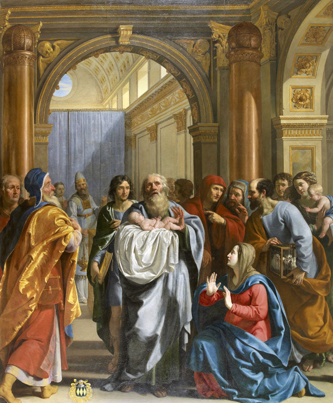 Præsentationen i Templet - Philippe de Champaigne