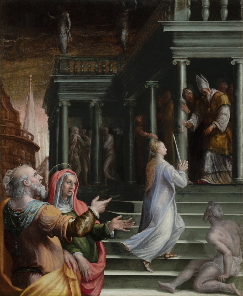 La Présentation de Marie au Temple - Lavinia Fontana