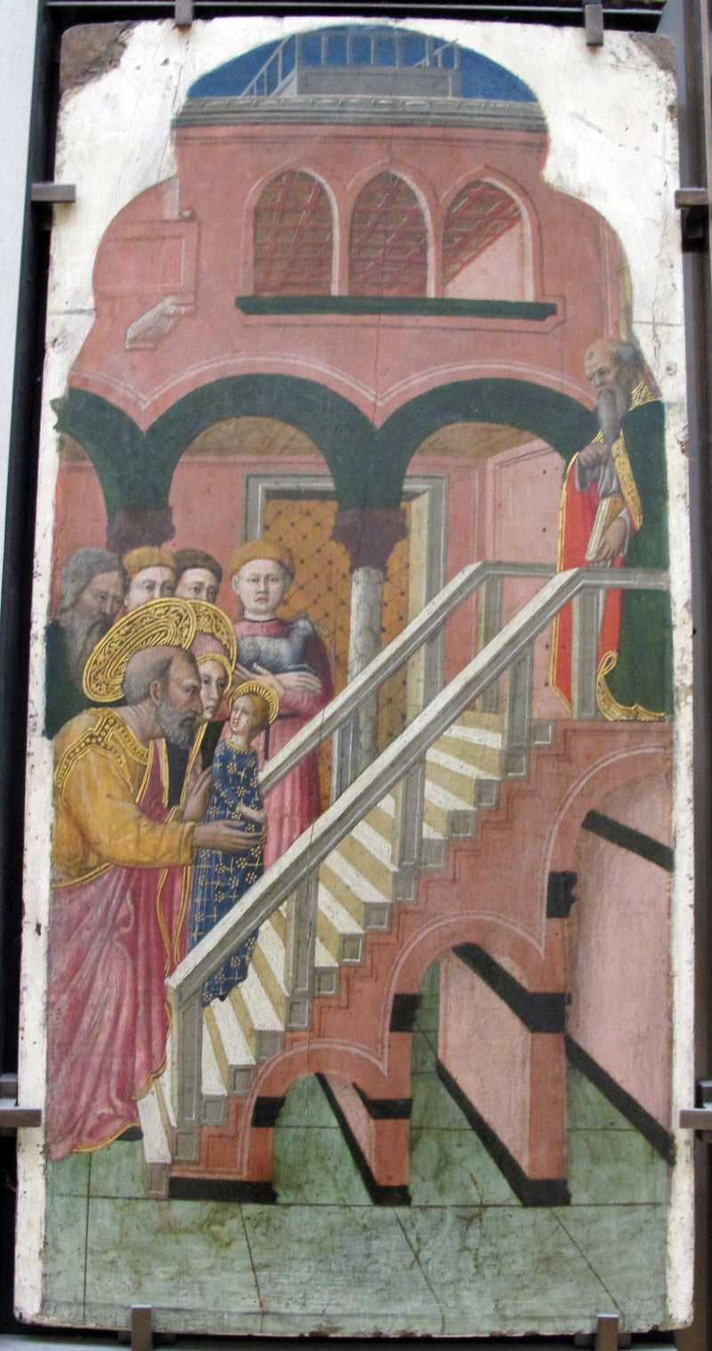 Jomfruens præsentation i templet - Giovanni Francesco da Rimini