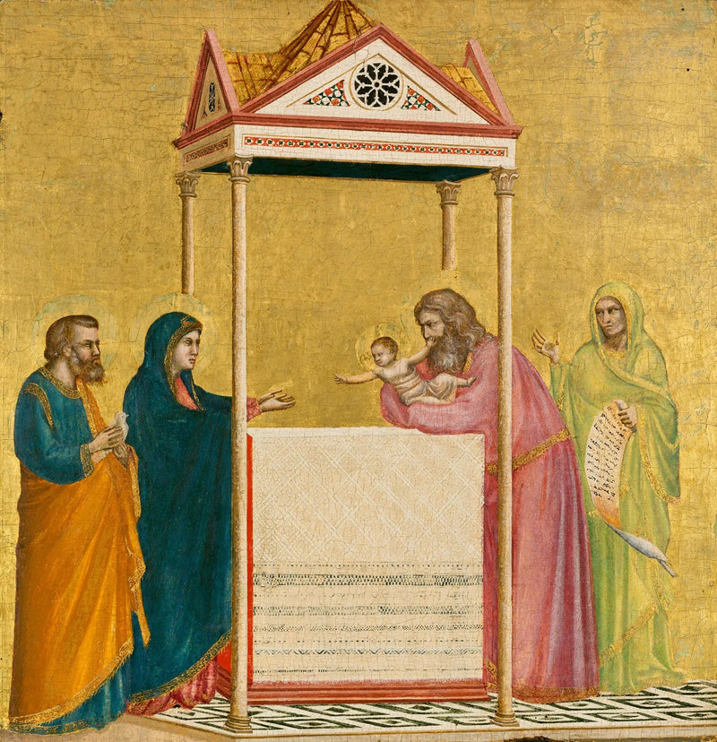 Kristi Fremstilling i Templet - Giotto