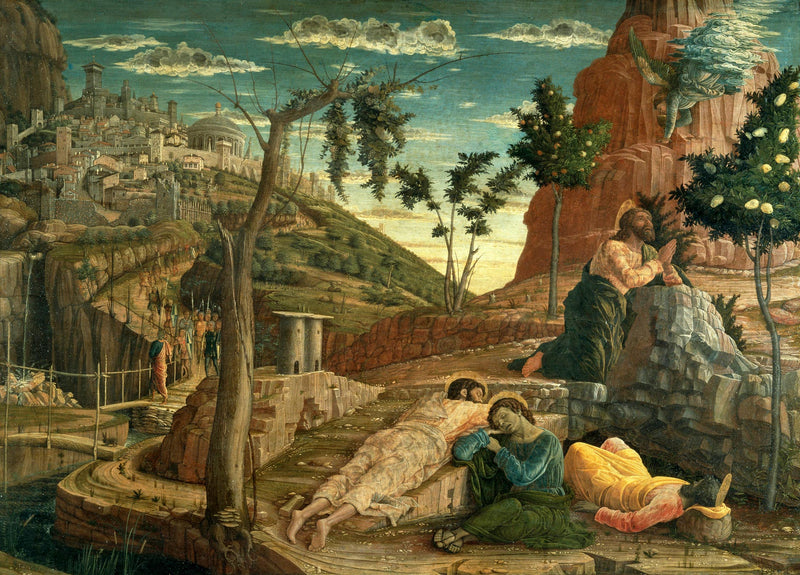 Bønnen i Oliventræets Have - Andrea Mantegna