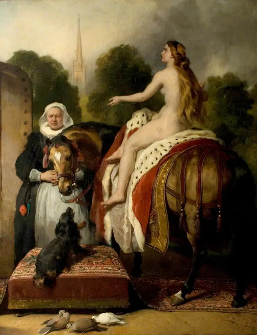 Lady Godivas Bøn - Edwin Henry Landseer