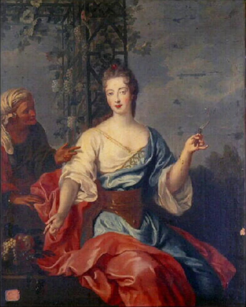 Lorraine-prinsessen, abbedisse af Remiremont - Pierre Mignard