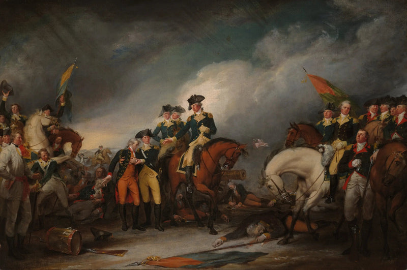 Hessoisernes erobring i Trenton, den 26. december 1776 - John Trumbull