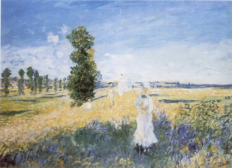 Spadsereturen - Claude Monet