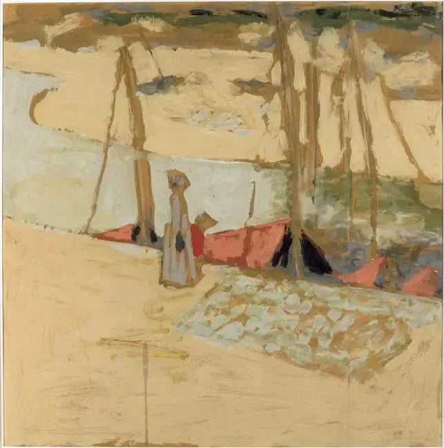 La Promenade dans le port - Édouard Vuillard
