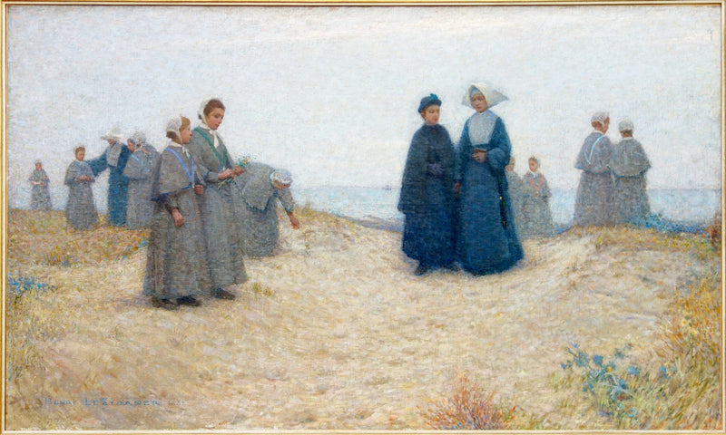 Den Enfants Vandringsvej, Berck - Henri Le Sidaner