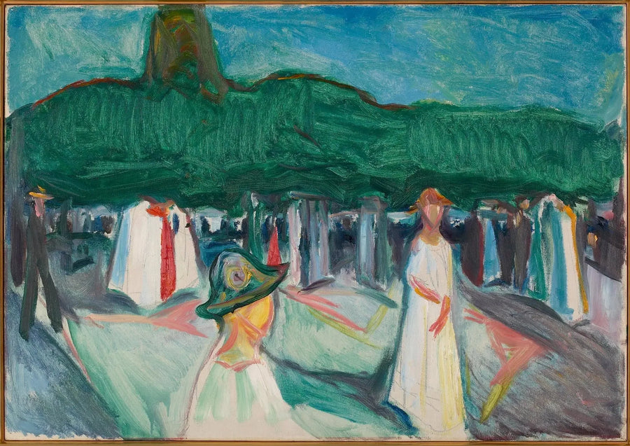 Gåturen - Edvard Munch