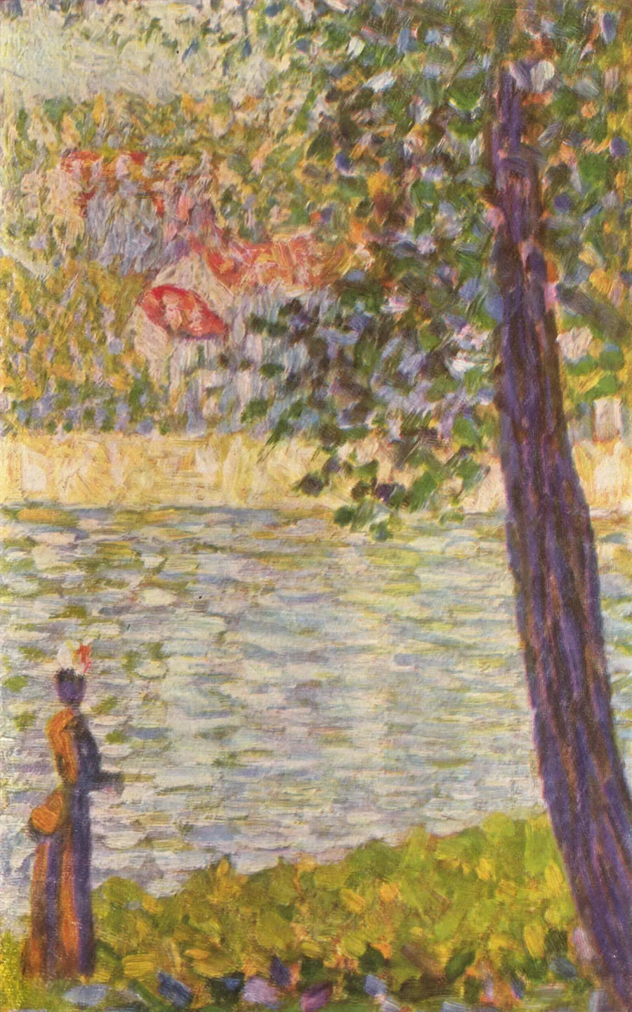 Den morgenlige spadseretur - Georges Seurat