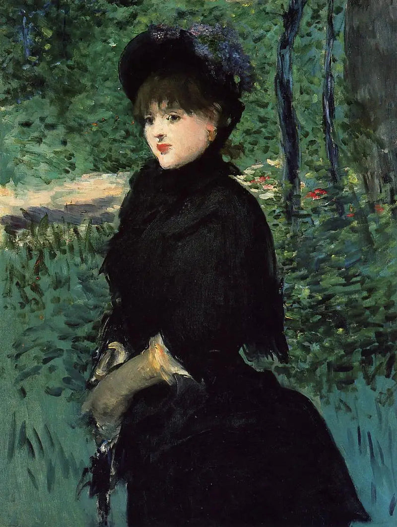 Gåturen (Fru Gamby) - Édouard Manet
