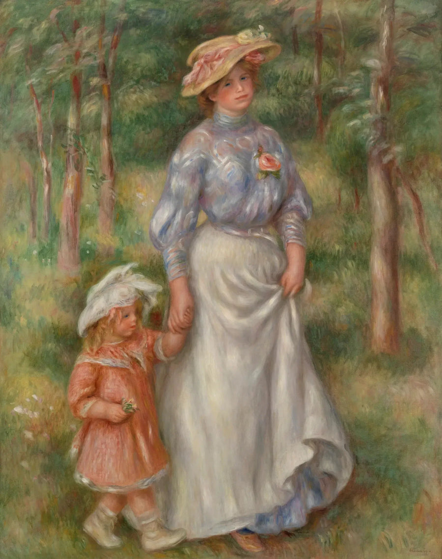 Gåturen - Pierre-Auguste Renoir