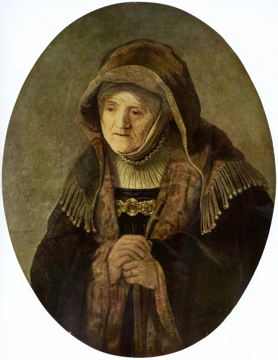 Profetinden Anne - Rembrandt