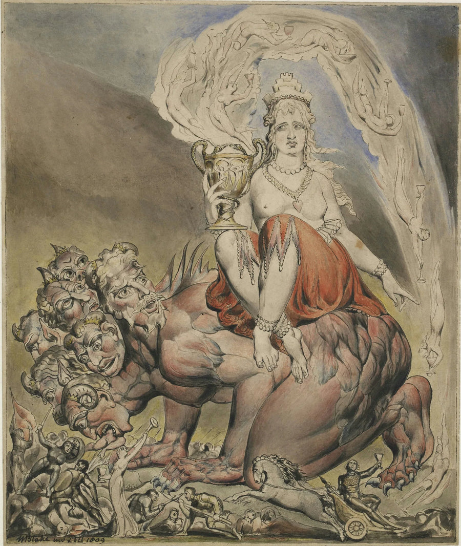 Babylons Prostituerede - William Blake