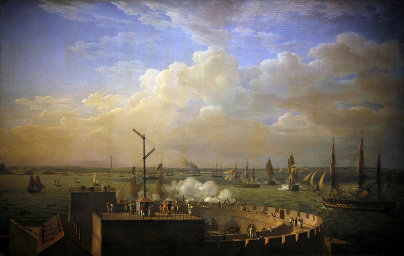 Cherbourg-havnen - Louis-Philippe Crépin