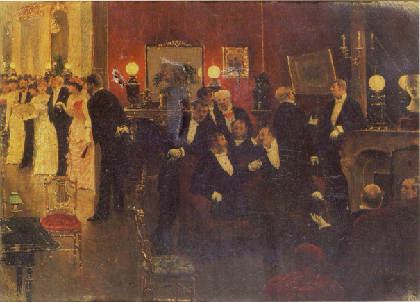 Modtagelse - Jean Béraud