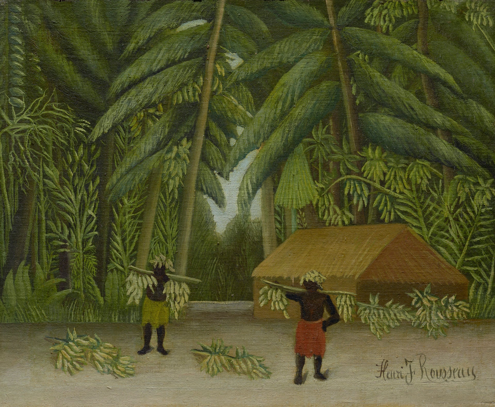 Bananhøst - Henri Rousseau