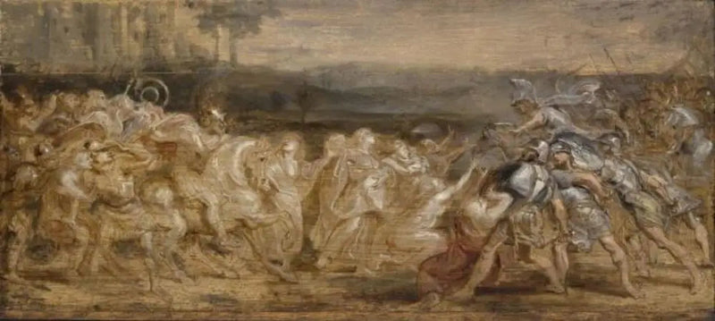 Romernes og Sabinernes forsoning - Peter Paul Rubens