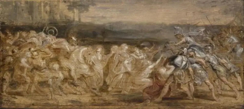 Romernes og Sabinernes forsoning - Peter Paul Rubens