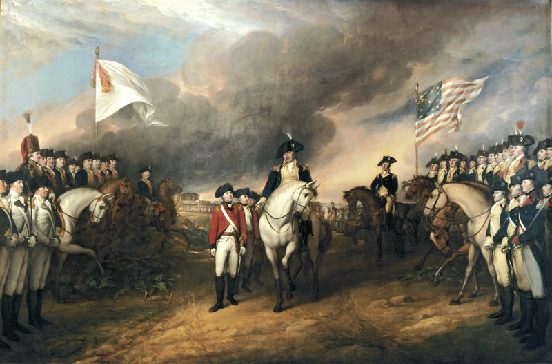 Lord Cornwallis' Overgivelse - John Trumbull