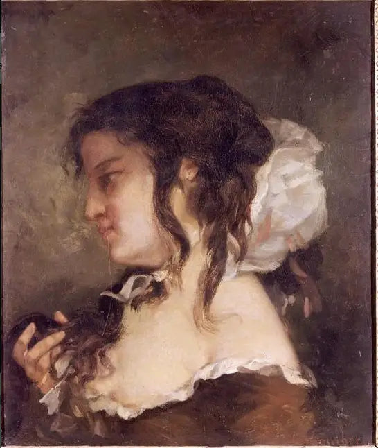 La Refleksion - Gustave Courbet