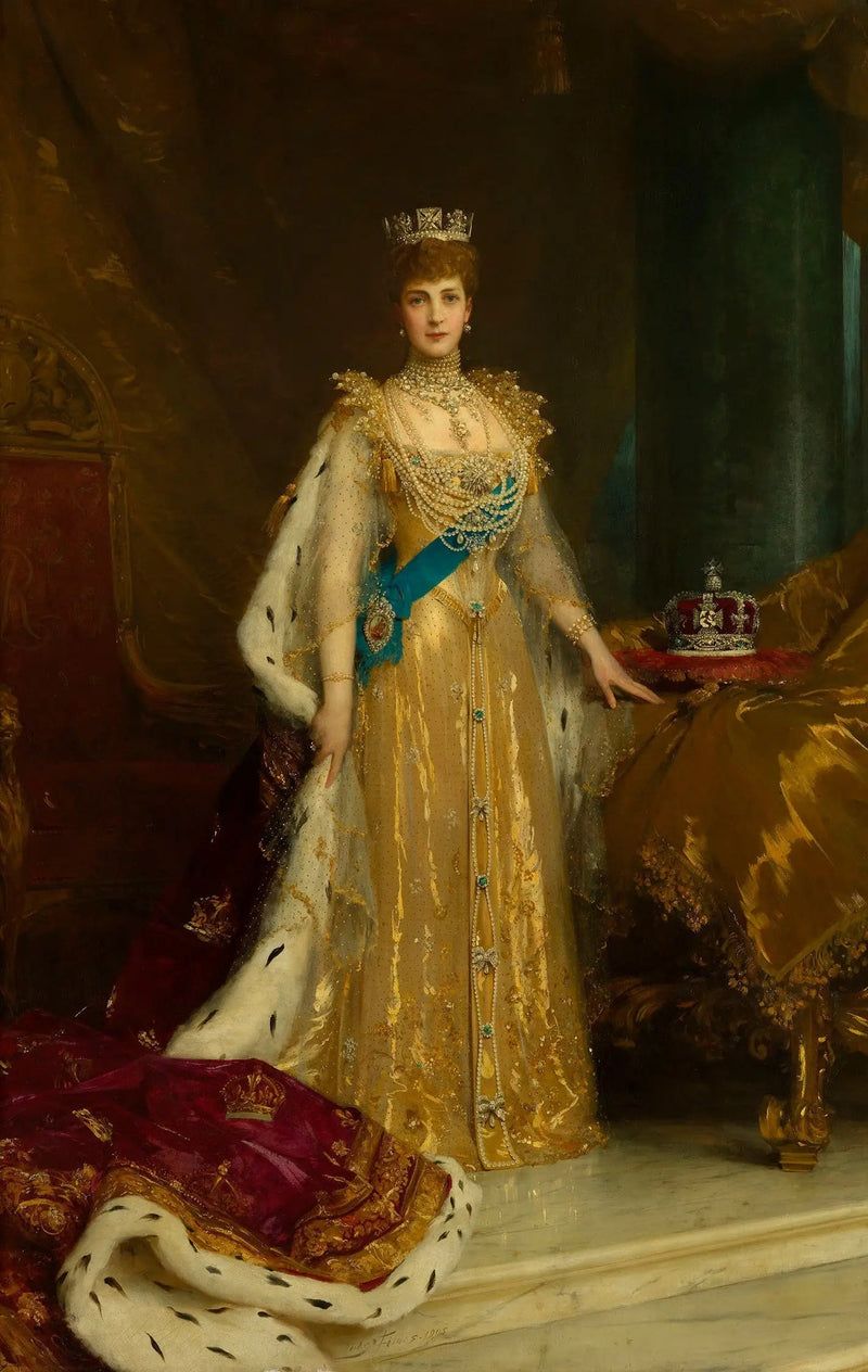 Dronning Alexandra (1844-1925) - Luke Fildes