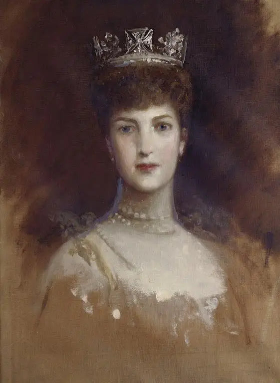 La reine Alexandra (1844-1925) - Luke Fildes - Alpha Reproduction
