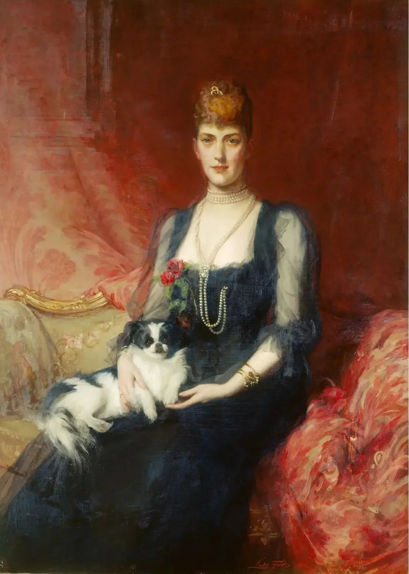 Dronning Alexandra, dengang prinsesse af Wales - Luke Fildes