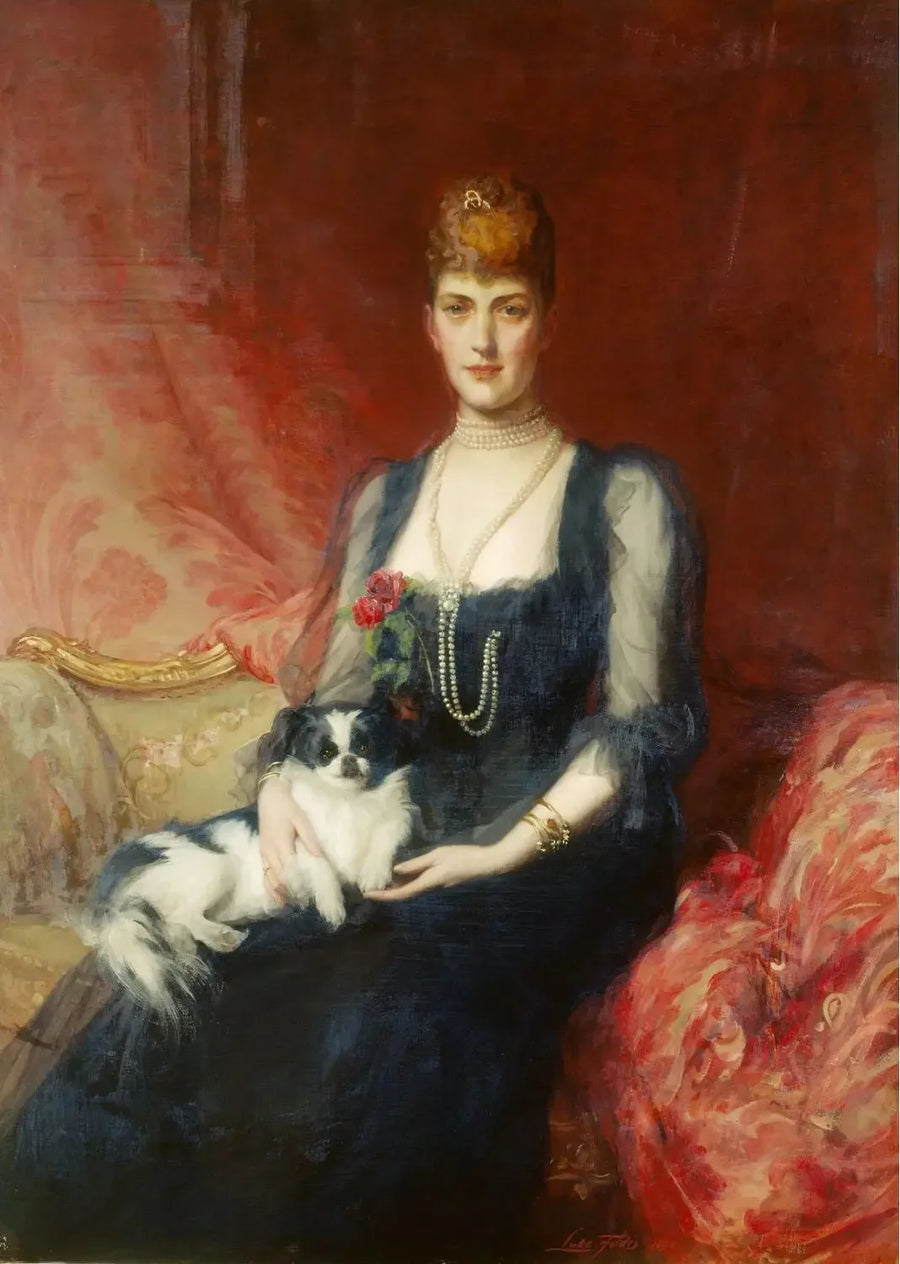 Dronning Alexandra, dengang prinsesse af Wales - Luke Fildes