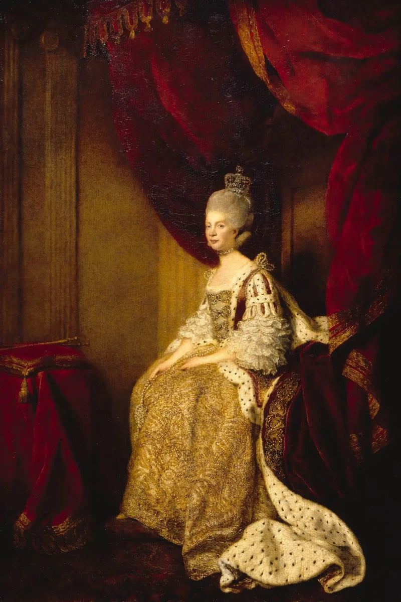 Dronning Charlotte (1744–1818) - Joshua Reynolds