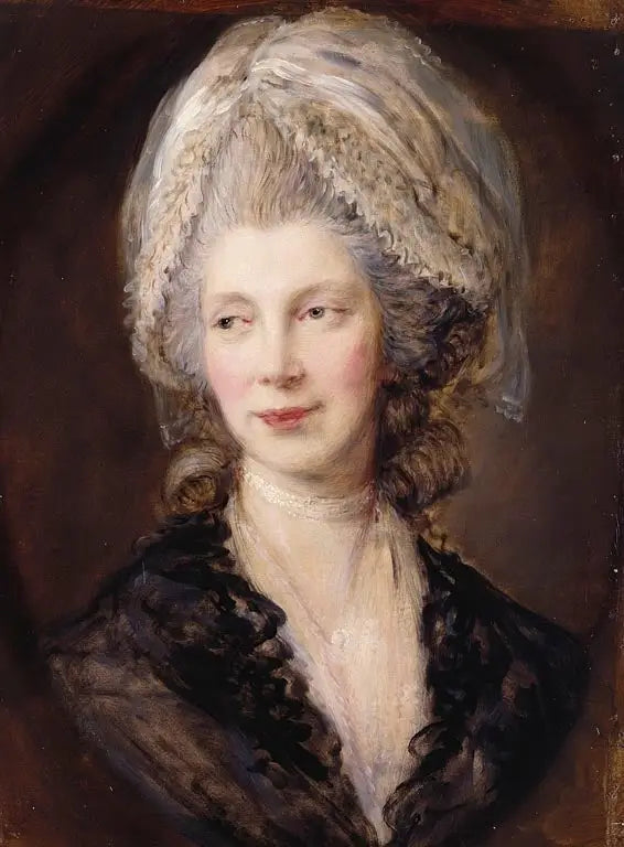 Dronning Charlotte (1744-1818) - Thomas Gainsborough