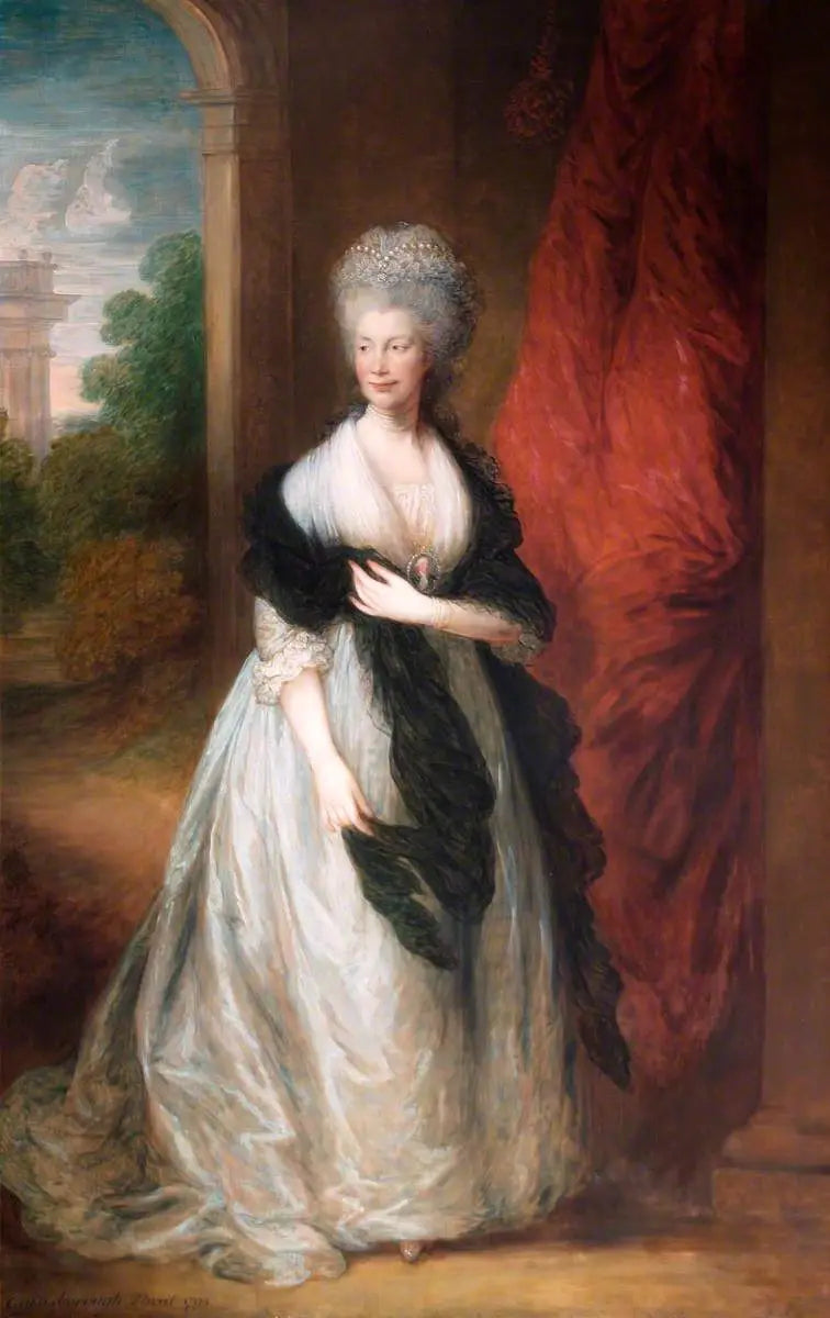 Dronning Charlotte (1744–1818) - Thomas Gainsborough