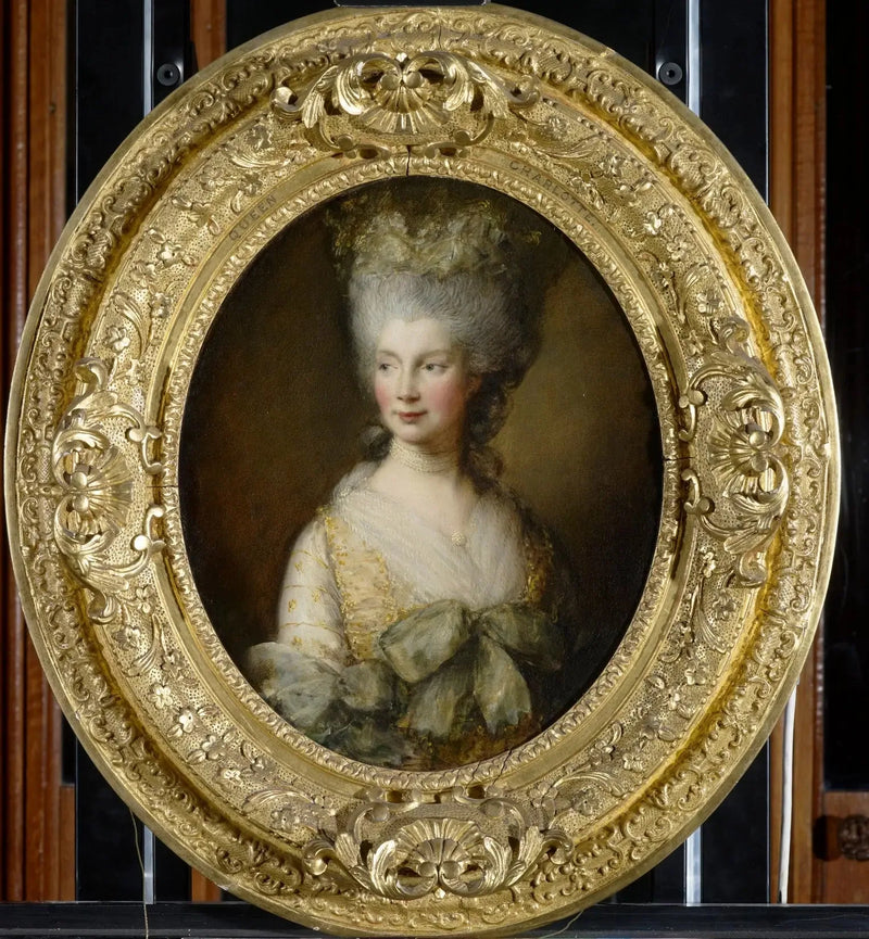 Dronning Charlotte (1744-1818) - Thomas Gainsborough