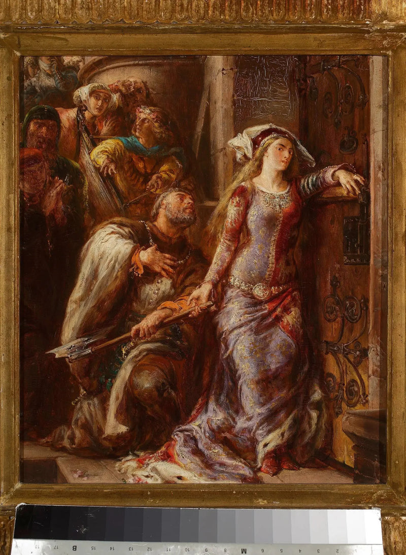 Dronning Jadwiga og Dymitr de Goraj - Jan Matejko