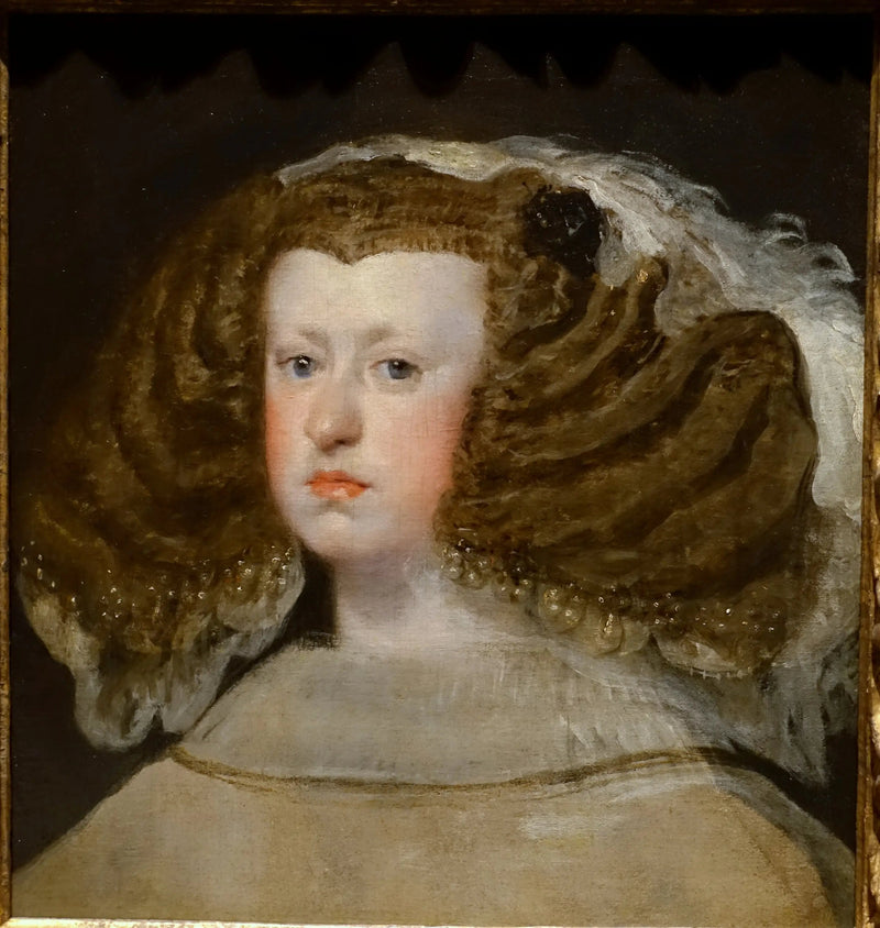 Dronning Maria Magdalena af Østrig - Diego Velázquez