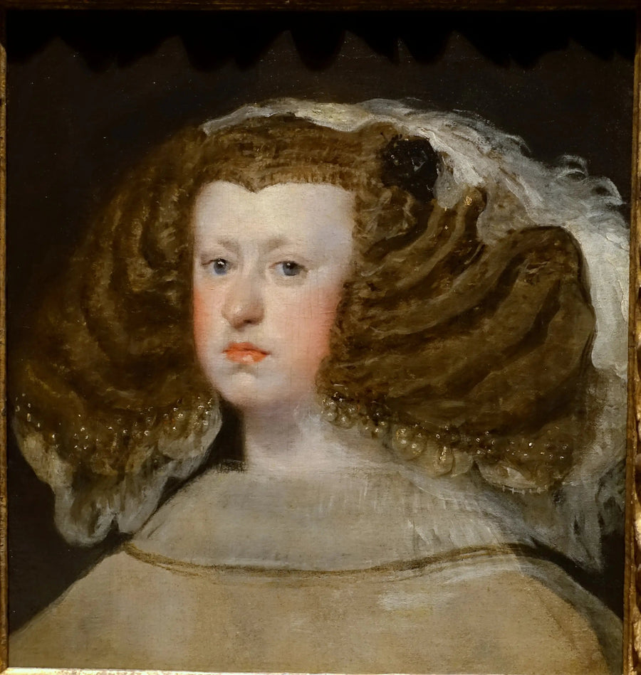 Dronning Maria Magdalena af Østrig - Diego Velázquez