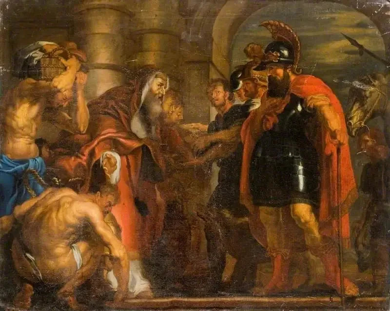 Abrahams og Melkisedeks møde - Peter Paul Rubens
