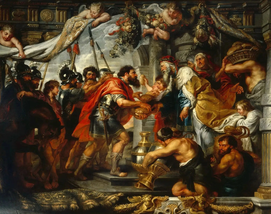Abrahams og Melkisedeks møde - Peter Paul Rubens