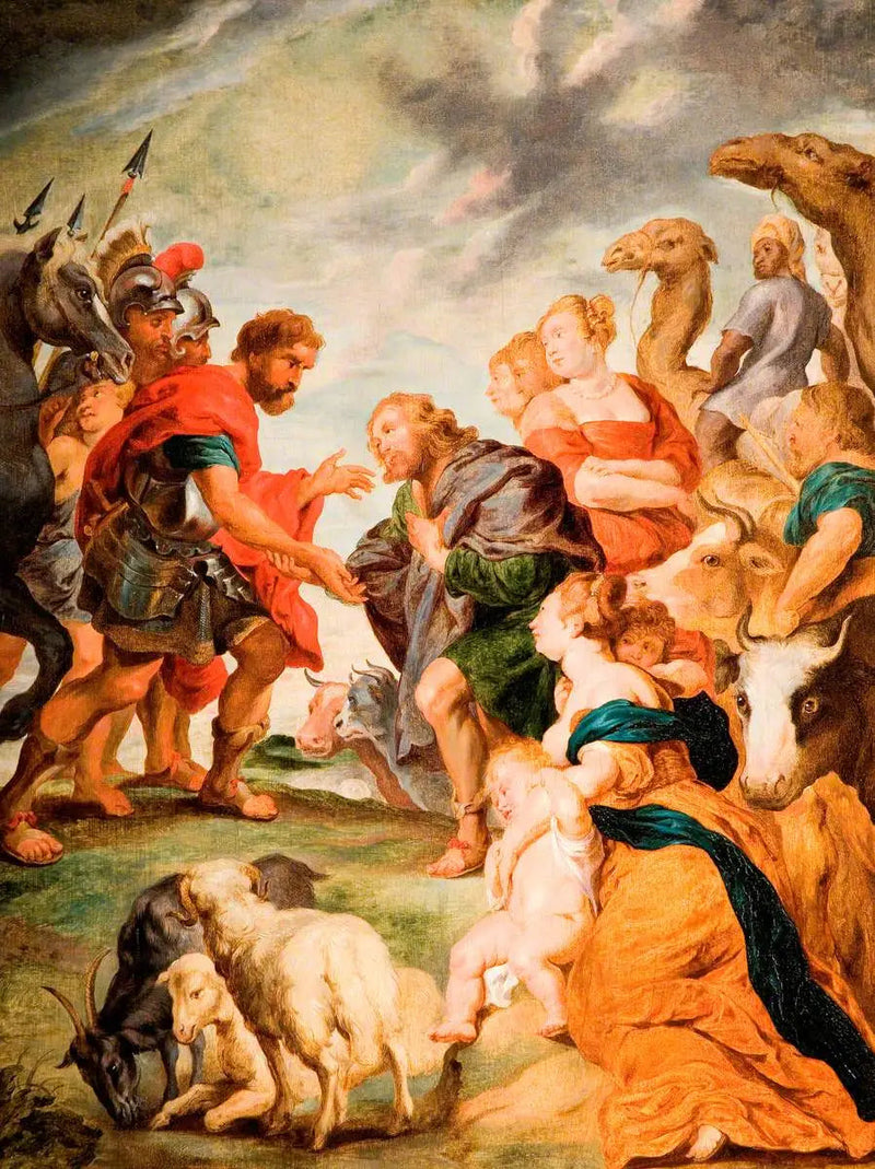 Esau og Jakob - Peter Paul Rubens