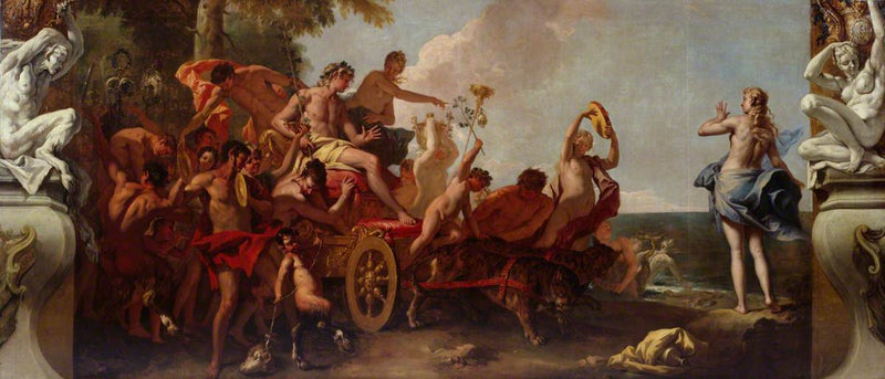 Bacchus og Arians møde - Sebastiano Ricci
